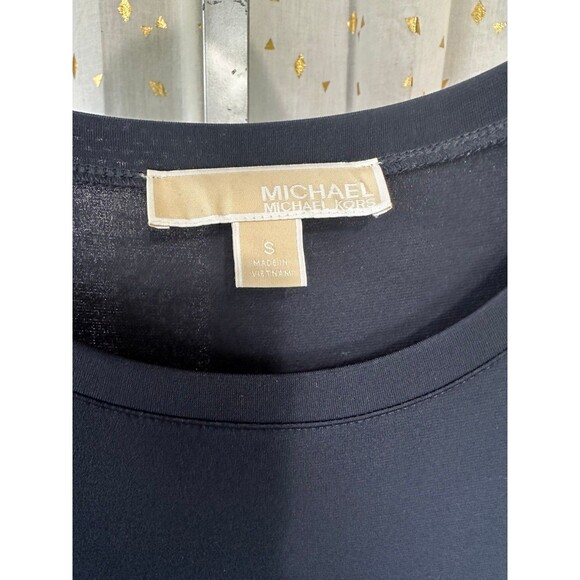 Michael Kors Sophisticated Minimalist Cap-Sleeve Flirty Front Slit Maxi Dress S - Picture 6 of 8